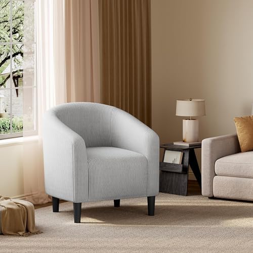 Yaheetech Small 25.5in Wide Corduroy Accent Chair - Image 2