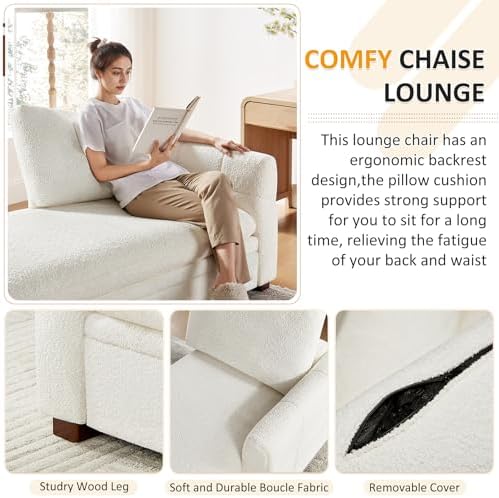VANOMi Oversized 70.47'' Chaise Lounge Chair - Image 3
