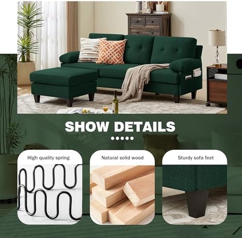 84" L‑Shaped Sectional Sofa - Image 4