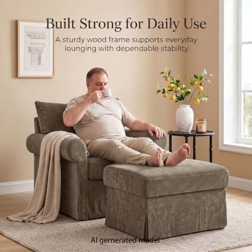 35.82" Oversized Accent Chair - Image 3