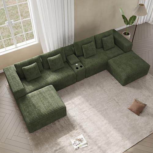 ONEMMLION 151" Oversized Cloud Sectional Couch by ONEMMLION