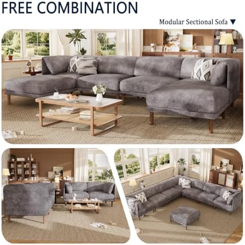 Cloud Sectional Couches for Living Room, Modular Sectional Sofa - Image 5