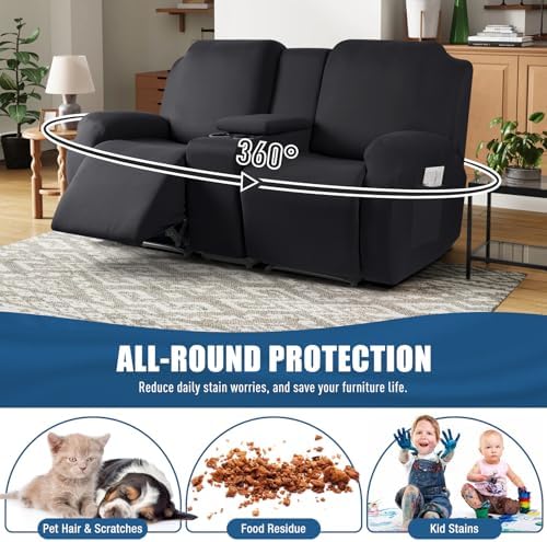 TAOCOCO Reclining Loveseat - Image 4
