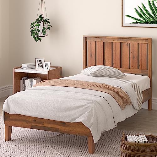 Zinus Vivek Deluxe Wood Platform Bed Frame by ZinusInc