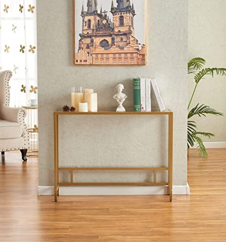 MAJARO Small Modern Console Table - Image 6