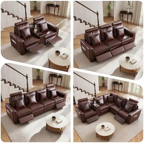 ORRD Multifunctional Faux Leather Storage Console - Image 4