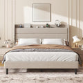 Full Linen Multifunctional Bed by Lujayhome