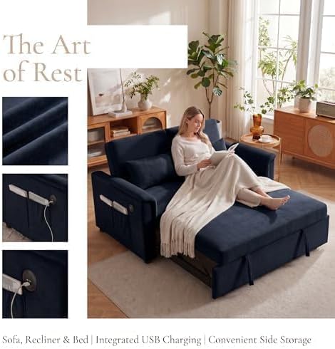 Convertible Sleeper Sofa Bed - Image 6