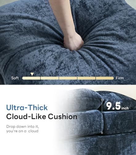 Iroomy Modern Accent Armchair – Cloud-Like Single Sofa - Image 3