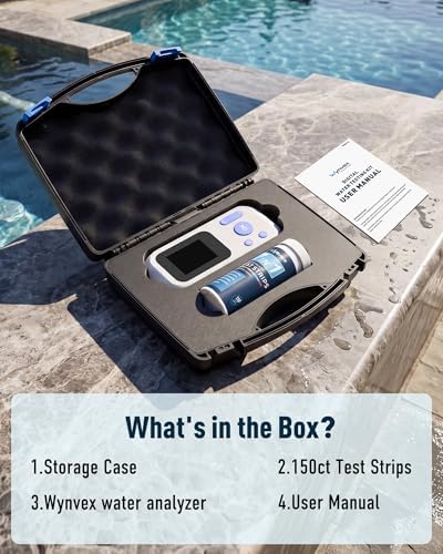 Digital Pool Water Test Kit, 7-in-1 Pool & Spa Water Testing System - Image 7