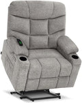 MCombo Power Lift Recliner Elderly, Fabric R7289 by MCombo