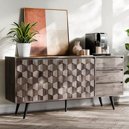 Bme Georgina Solid Wood Sideboard by Bme