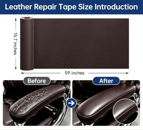 Leather Repair Tape, self-Adhesive Leather Repair Patch, - Image 2