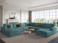 EASE MOOSE Boneless Couch for Living Room, Large Modular Sectional by EASEMOOSE