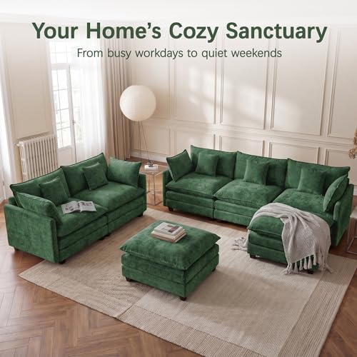Modular Sectional Sofa 102" Oversized Cloud Couch - Image 5