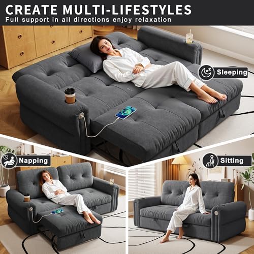 Queen Sleeper Sofa Bed - Image 3