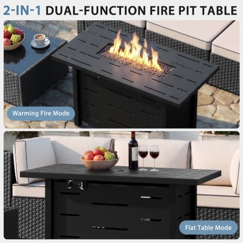 Shintenchi 6 Piece Outdoor Patio Furniture Set - Image 6