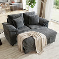 WorthFurni 61” Pull Out Couch, 2 in 1 Sleeper Sofa Bed by WorthFurni