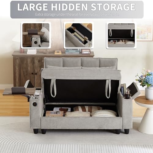 hansones 61" Loveseat Sofa - Image 3
