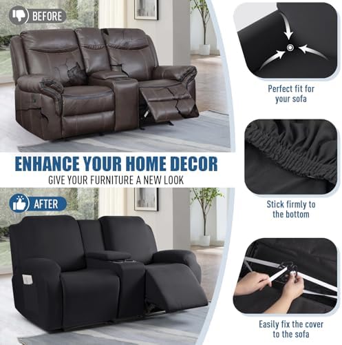 TAOCOCO Reclining Loveseat - Image 5