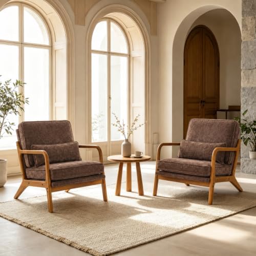 Karl home Mid-Century Modern Accent Reading Chair - Image 6