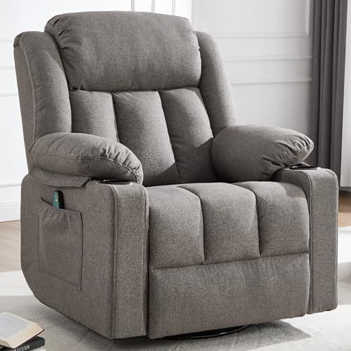 Ketaiyou Rocker Swivel Recliner Chair by KETAIYOU