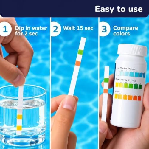 3 in 1 Pool Test Strips - Image 3