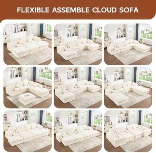 167.5" Oversized Boneless Sleeper Couch - Image 3