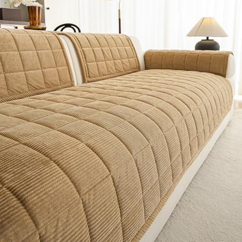 Couch Covers for Sectional Sofa, L Shaped Modular Couch Cover by PJLZJFBY