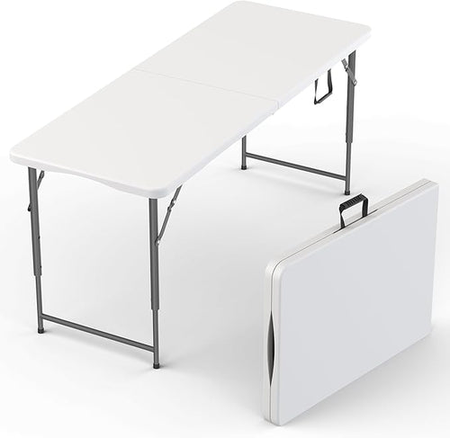5.5 Feet ADJUSTABLE Foldable Table by OurModernSpace