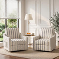 360° Swivel Accent Chair with High Back & Lumbar Support, Deep Seat by LegacyAmerhomeDirect