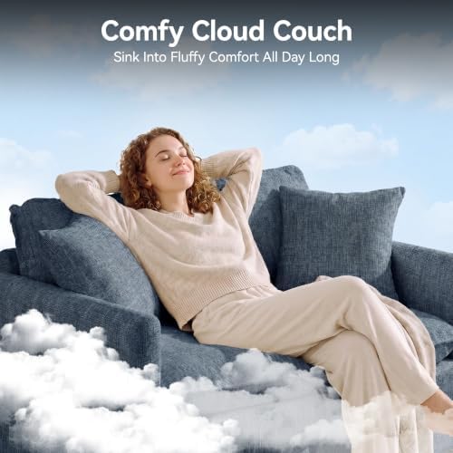 Cloud 3 Pieces Sofa Set, 2+2+3 Seater Couch, Modern Sofas Sets - Image 4