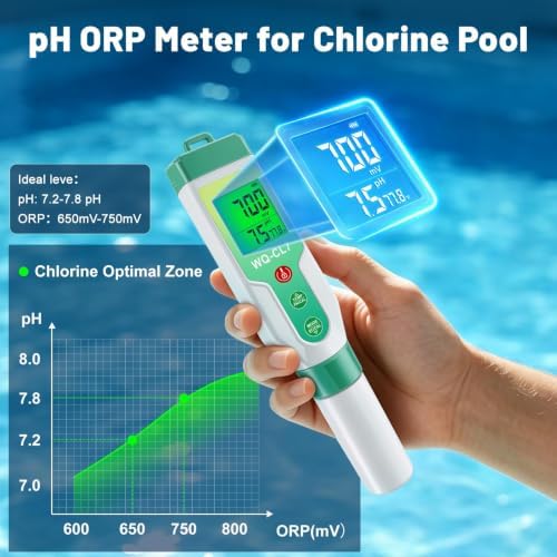Digital Chlorine Tester, Pool Salt Tester - Image 4