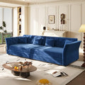 Sleeper Sofa Bed 100", Velvet Pull Out Couch, Flower Tufted Sofa by SmartEdge
