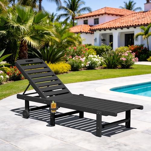 SERWALL HDPE Outdoor Chaise Lounge - Image 2