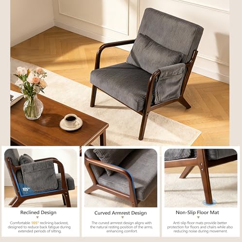 Mid Century Modern Accent Chair - Image 5