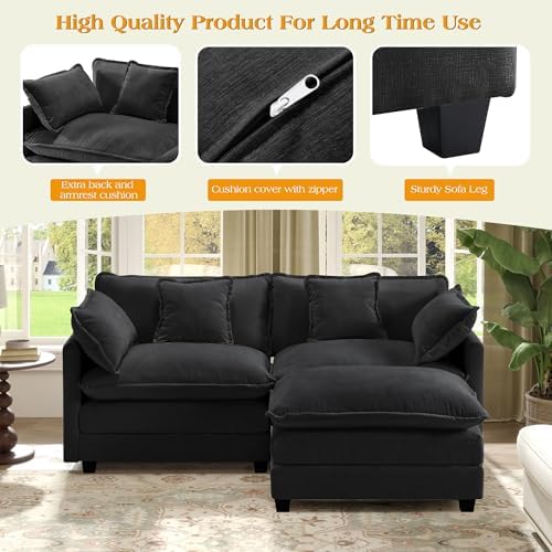 Hanherry Modular Sectional Sofa, Cloud Couch - Image 6