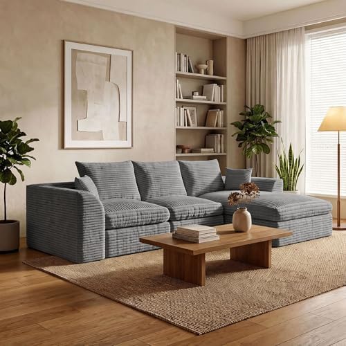 106" Modular Sectional Sofa by Unknown