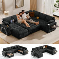 Vipbear 111" Modular Sectional Sleeper Sofa by VipbearLiving