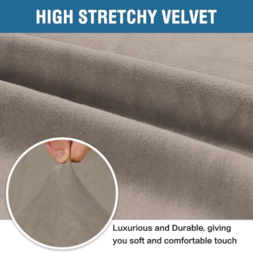 H.VERSAILTEX Stretch Velvet Sofa Covers - Image 3