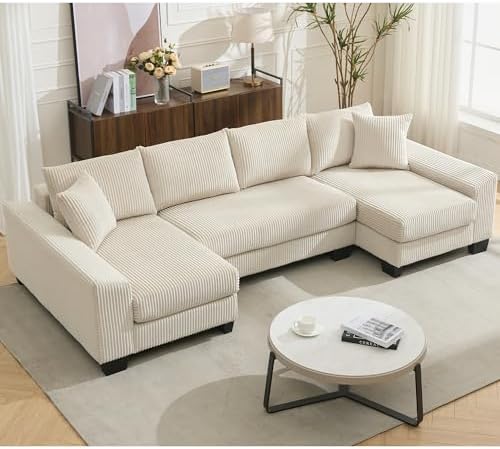 114" Sectional Couches with Pull Out Bed - Image 2