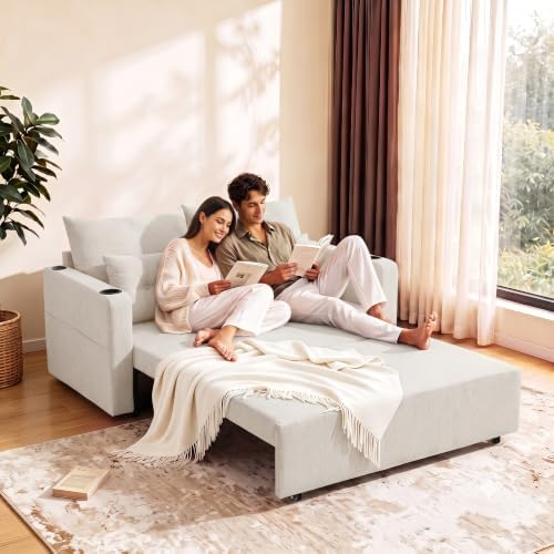 Krcix 3 in 1 Sofa Bed, Loveseat Sleeper - Image 4