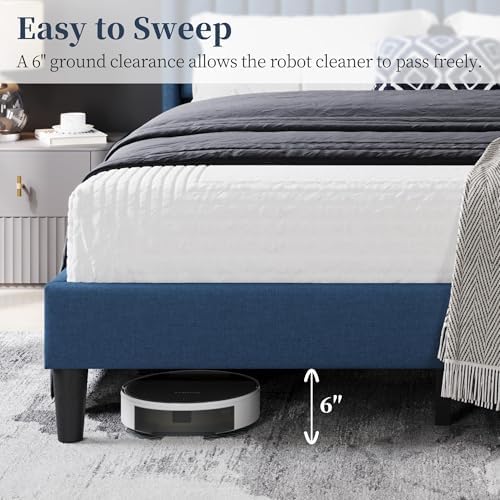 Yaheetech Queen Bed Frame with Headboard - Image 6