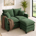 52" Loveseat Sofa, L-Shaped Cloud Love Seat Couches by Unknown