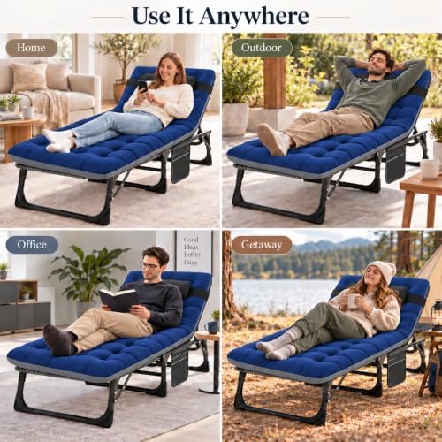 MOPHOTO 5-Position Folding Chaise Lounges - Image 6