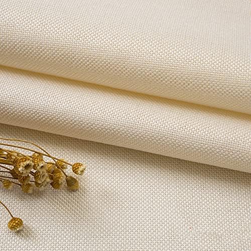 TinaKim Chair Upholstery Fabric Faux Linen Material - Image 2