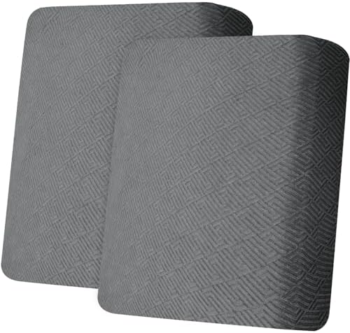 XINEAGE 2 Piece Stretch Couch Cushion Covers Individual Sofa Slipcovers by XINEAGE