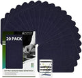 KING MOUNTAIN Iron-on Repair Patch 20 Pcs Pack, Denim Patches by ForABetterHomeLife