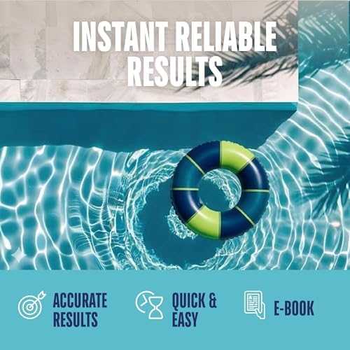 JNW Direct Pool Test Strips for Pools and Spas - 7 in 1 Water Test 100 Pack - Image 4