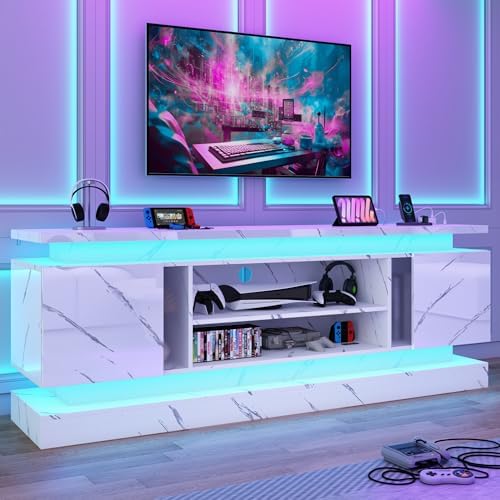 chartustriable 71IN LED TV Stands w/Power Outlet by chartustriable